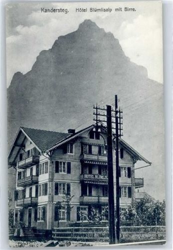 3718 Kandersteg - Hotel Blümlisalp mit Birre