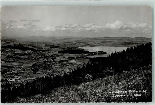 6403 Küssnacht am Rigi - Seebodenalp Zugersee und Albis