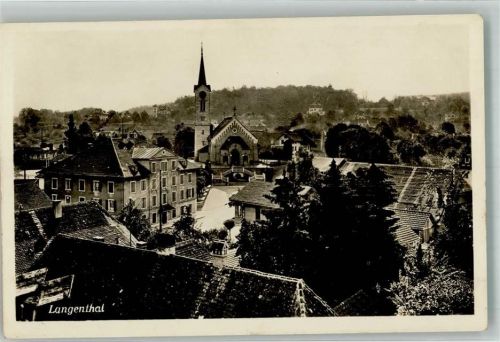 4900 Langenthal Foto AK Kirche