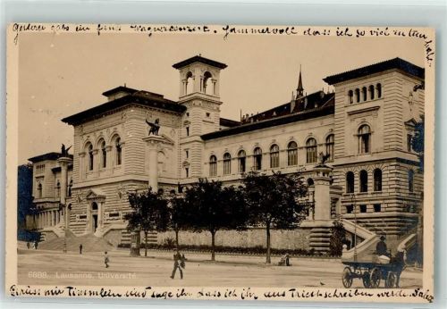 1000 Lausanne Losanna 1910 - Universität