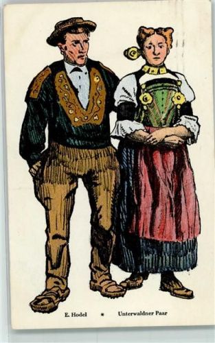 6370 Stans - Unterwaldener Trachtenpaar