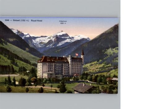3780 Gstaad Gruben b. Gstaad - Palace Hotel