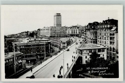 1000 Lausanne Losanna - Grand Pont Cathedrale