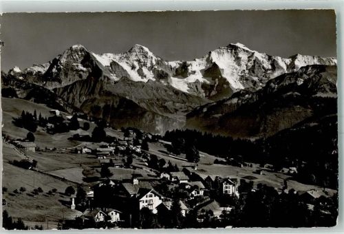 3803 Beatenberg - Finsteraarhorn Eiger Mönch Jungfrau