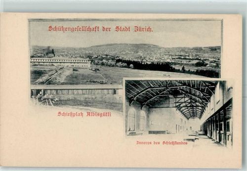 8000 Zürich - Schützengesellschaft schießplatz Albisgütli