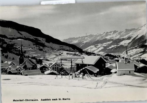 7134 Obersaxen Meierhof - Gesamtansicht