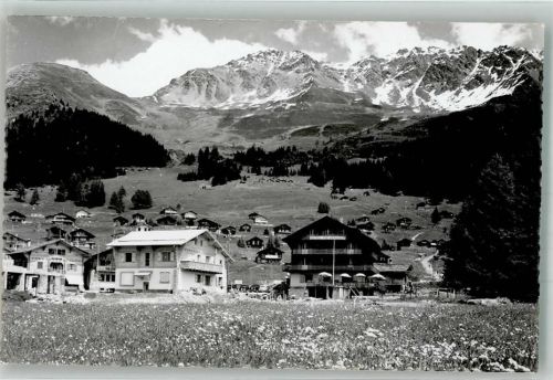 1936 Verbier Foto AK Hotel