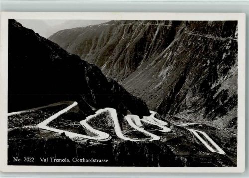 Sankt Gotthard TI - Val Tremola Gotthardstrasse