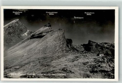 Gemmipass Wallis - Hotel Wildstrubel