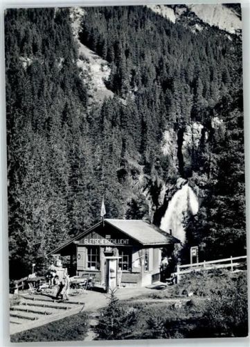 3860 Schattenhalb - Gasthaus Schluchthüttli Rosenlauischlucht