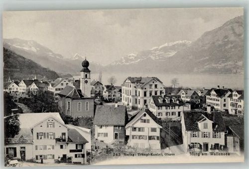 8877 Murg Foto AK Kirche