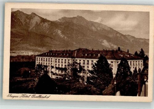 7310 Bad Ragaz Foto AK Hotel Quellenhof