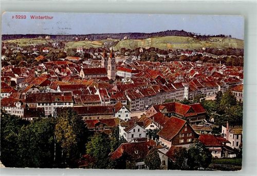 8400 Winterthur 1918 Foto AK