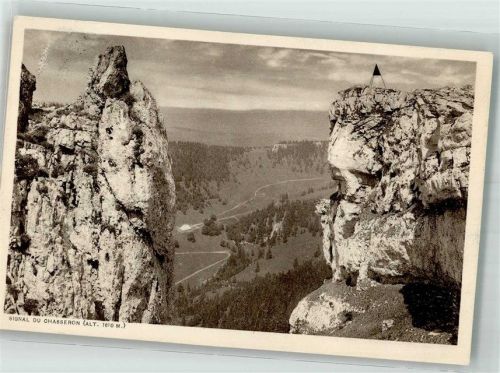 1400 Yverdon-les-Bains Foto AK Signal du Chasseron