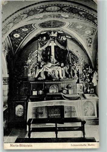 8717 Benken SG 1919 Foto AK Maria Bildstein Schmerzhafte Mutter