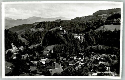 6106 Werthenstein Foto AK Wallfahrts - Kirche Maria