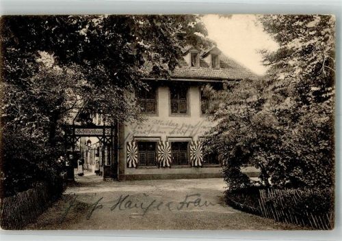 4000 Basel Bâle 1911 Foto AK V. Kantonal- Schützenfest 1911 Schützenhaus