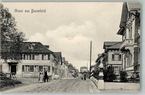 9602 Bazenheid Foto AK Straßenszene