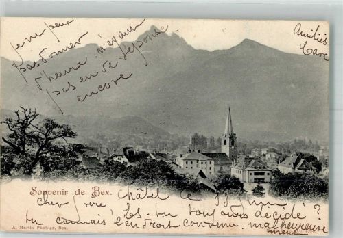 1880 Bex 1903 Foto AK
