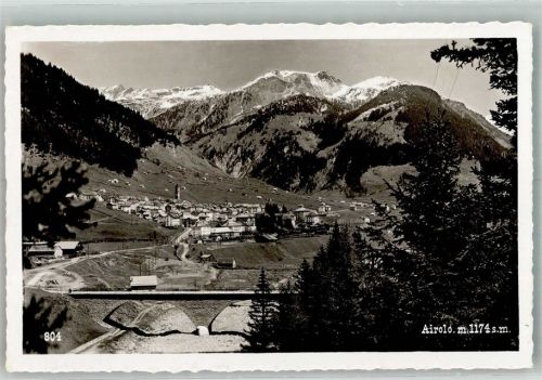 6780 Airolo Foto AK Feldpost