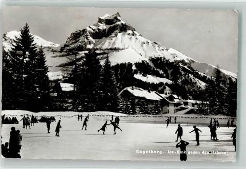6390 Engelberg - Hahnen Eisbahn Winter