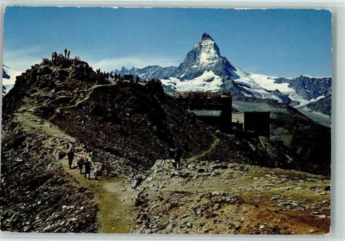 3920 Zermatt - Gornergrat mit Kulmhotel Matterhorn Mt. Cervin