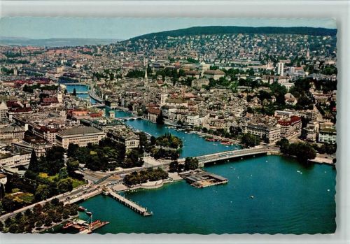 8000 Zürich Zürichhorn - Luftaufnahme