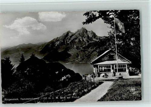 6363 Bürgenstock - Hammetschwand Blick auf Pilatus