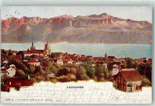 1000 Lausanne Losanna 1902