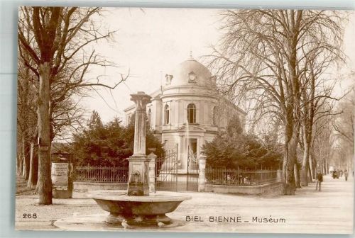 3000 Bern Berne Foto AK Museum Denkmal Brunnen Litfaßsäule