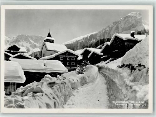 7064 Tschiertschen - Sommer- und Winterkurort Winter