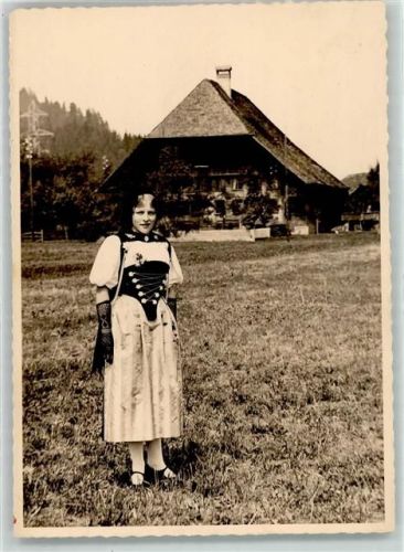 3000 Bern Berne - Trachtenmädchen Ort lt. Stempel
