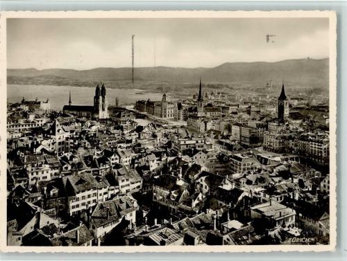 8000 Zürich - Luftaufnahme