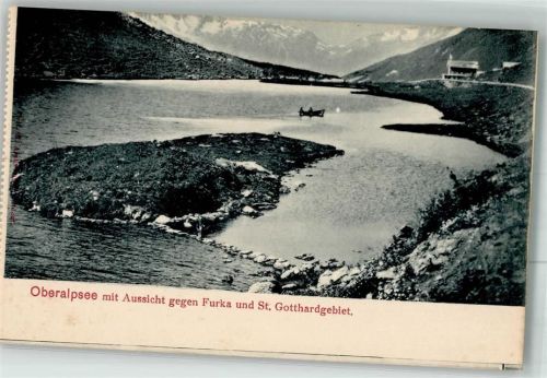 6490 Andermatt Foto AK Oberalpsee
