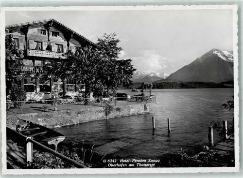 3653 Oberhofen am Thunersee - Hotel Pension Zaugg Thunersee