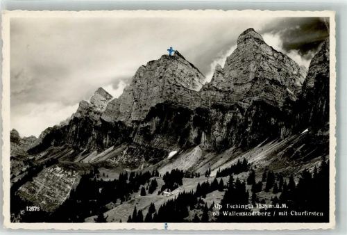 Alp Tschingla Foto AK Churfirsten Foto Gross