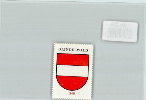 3818 Grindelwald - Vignette Wappen Kaffee Hag ca 1920-1940 Grindelwald