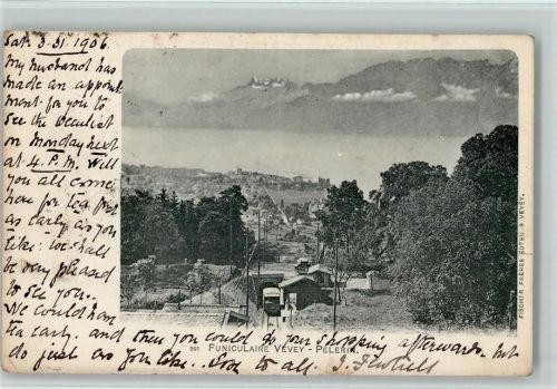 1800 Vevey 1906 - Funiculaire Vevey-Pellerin