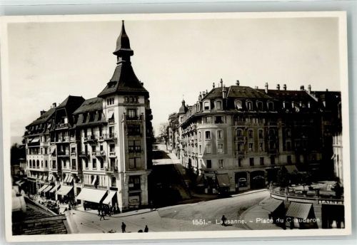 1000 Lausanne Losanna - Place du Chauderon