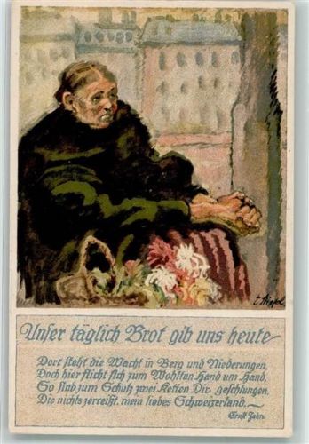 8000 Zürich Lithographie Kriegsnotunterstützung