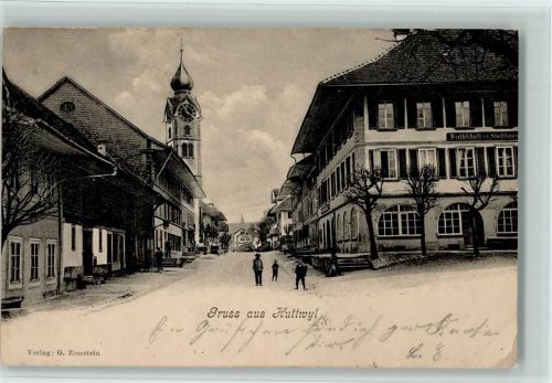 4950 Huttwil 1904 - Wirtschaft Stadthaus