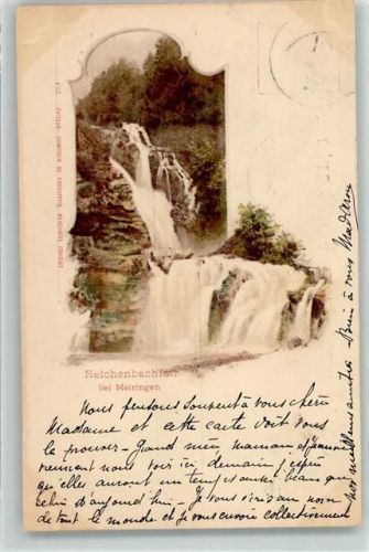 3860 Meiringen 1898 - Reichenbachfall