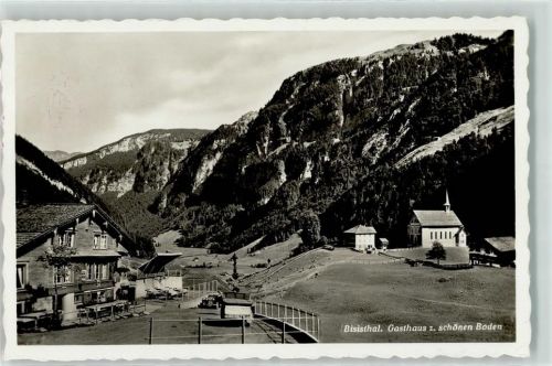 6436 Bisisthal - Gasthaus zum schönen Boden Feldpost Füsilier Komp I 70