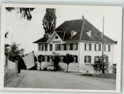 8592 Uttwil - Gasthaus Traube Ort handschriftlich Fotoabzug