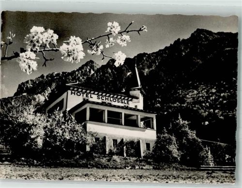 9490 Vaduz 1948 Foto AK Hotel Schlössle