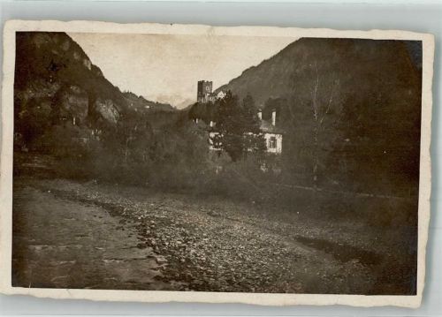 7000 Chur Coire 1918 Foto AK Ort handschriftlich