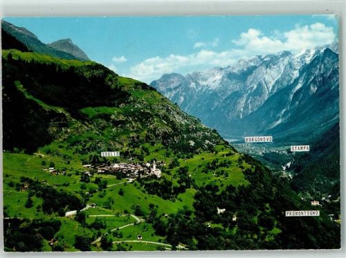 7610 Soglio - Fliegeraufnahme