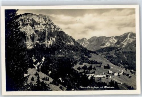 6383 Niederrickenbach Maria Rickenbach - Musenalp