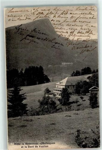 1338 Ballaigues - Hotel la Bessonaz