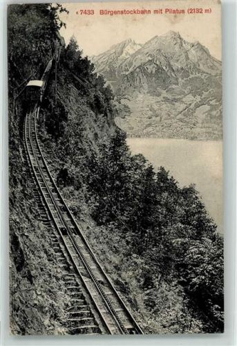 6363 Bürgenstock 1911 - Bahn Pilatus